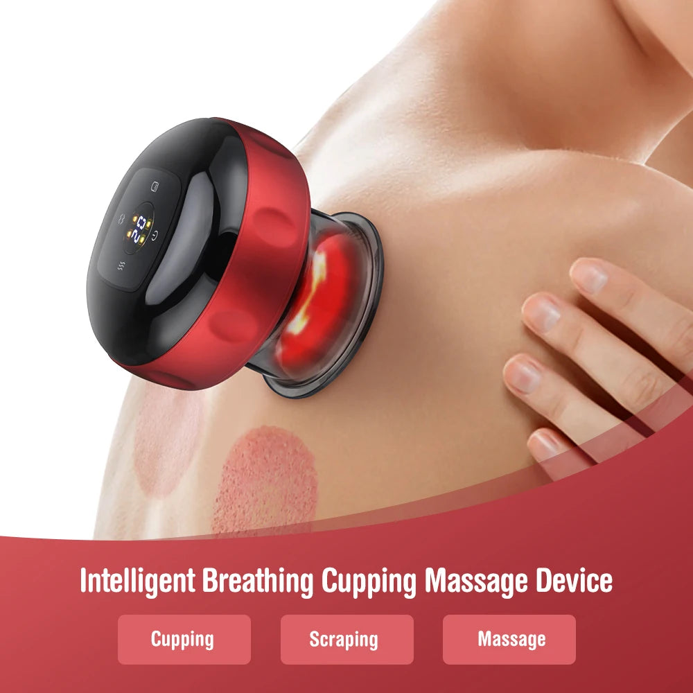 Prime Lifestyle Hub™ -Beauty Intelligent Breathing Electric Cupping Massage Device