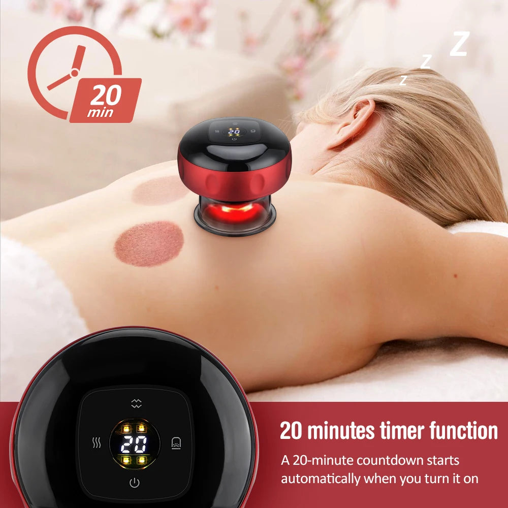 Prime Lifestyle Hub™ -Beauty Intelligent Breathing Electric Cupping Massage Device