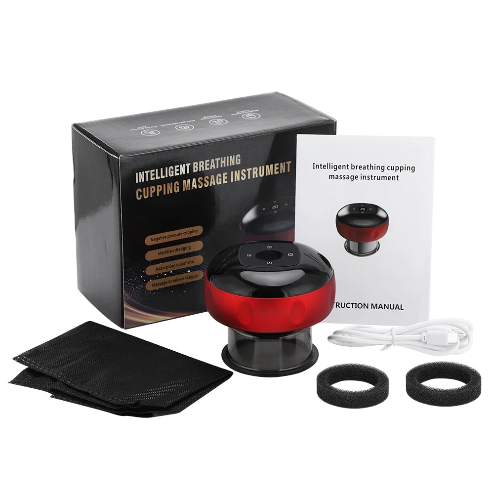 Prime Lifestyle Hub™ -Beauty Intelligent Breathing Electric Cupping Massage Device
