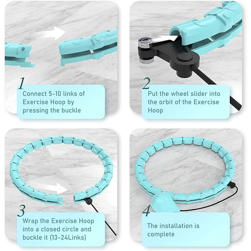 Prime Lifestyle Hub™ - Smart Weighted Hula Hoop