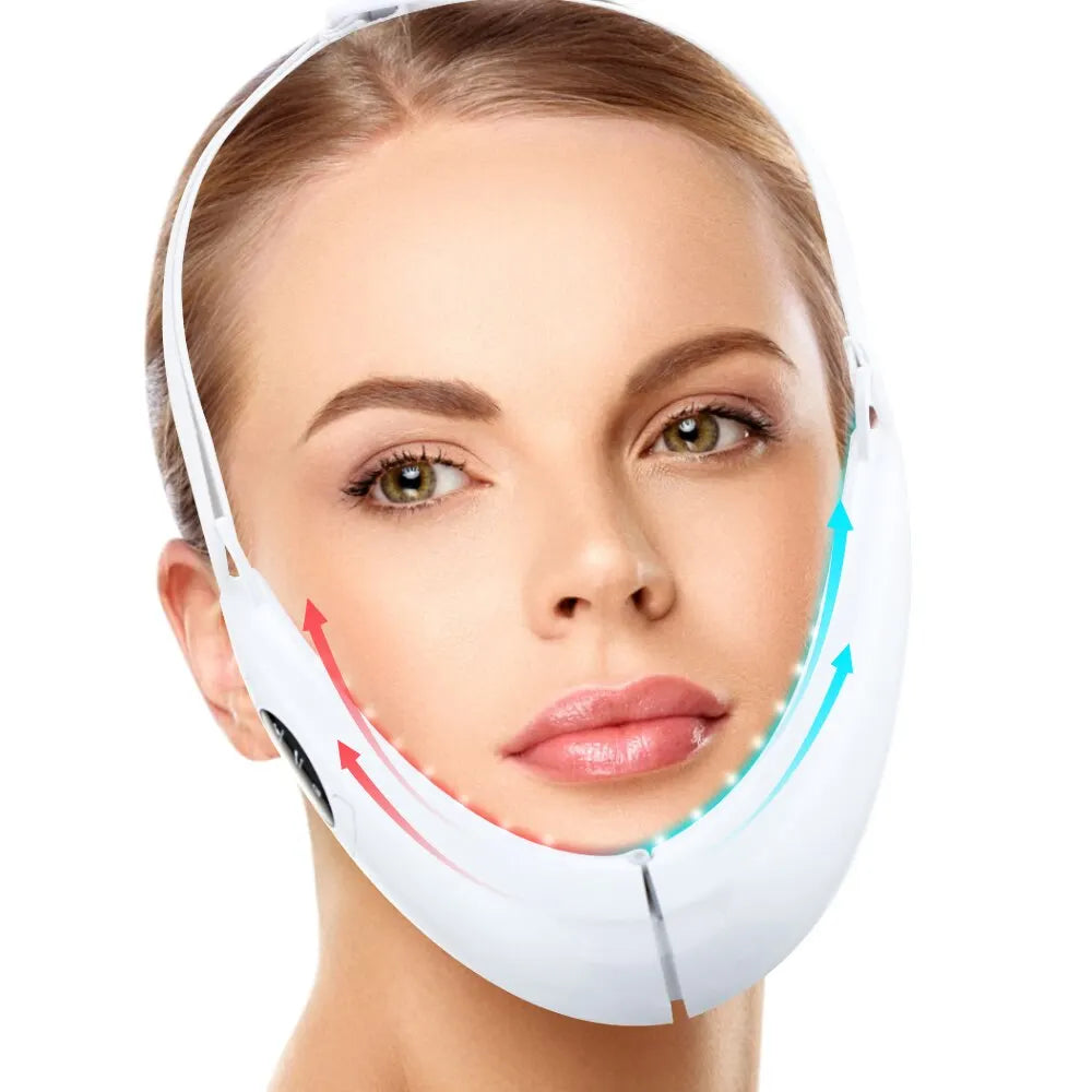 Prime Lifestyle Hub™ - Portable V Face Massager with LED Display