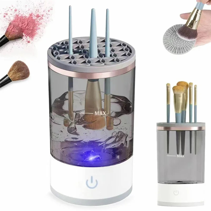 Portable USB Electric Cosmetic Brush Cleaning