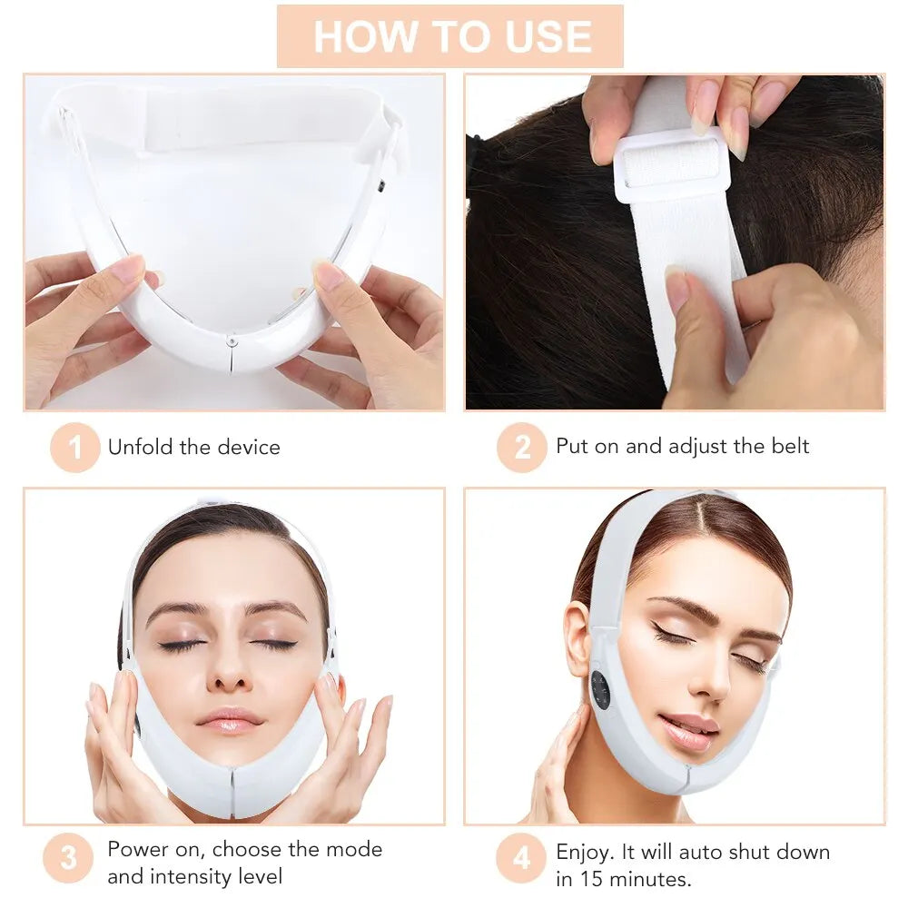 Prime Lifestyle Hub™ - Portable V Face Massager with LED Display