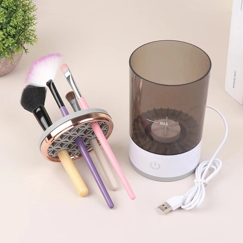Portable USB Electric Cosmetic Brush Cleaning