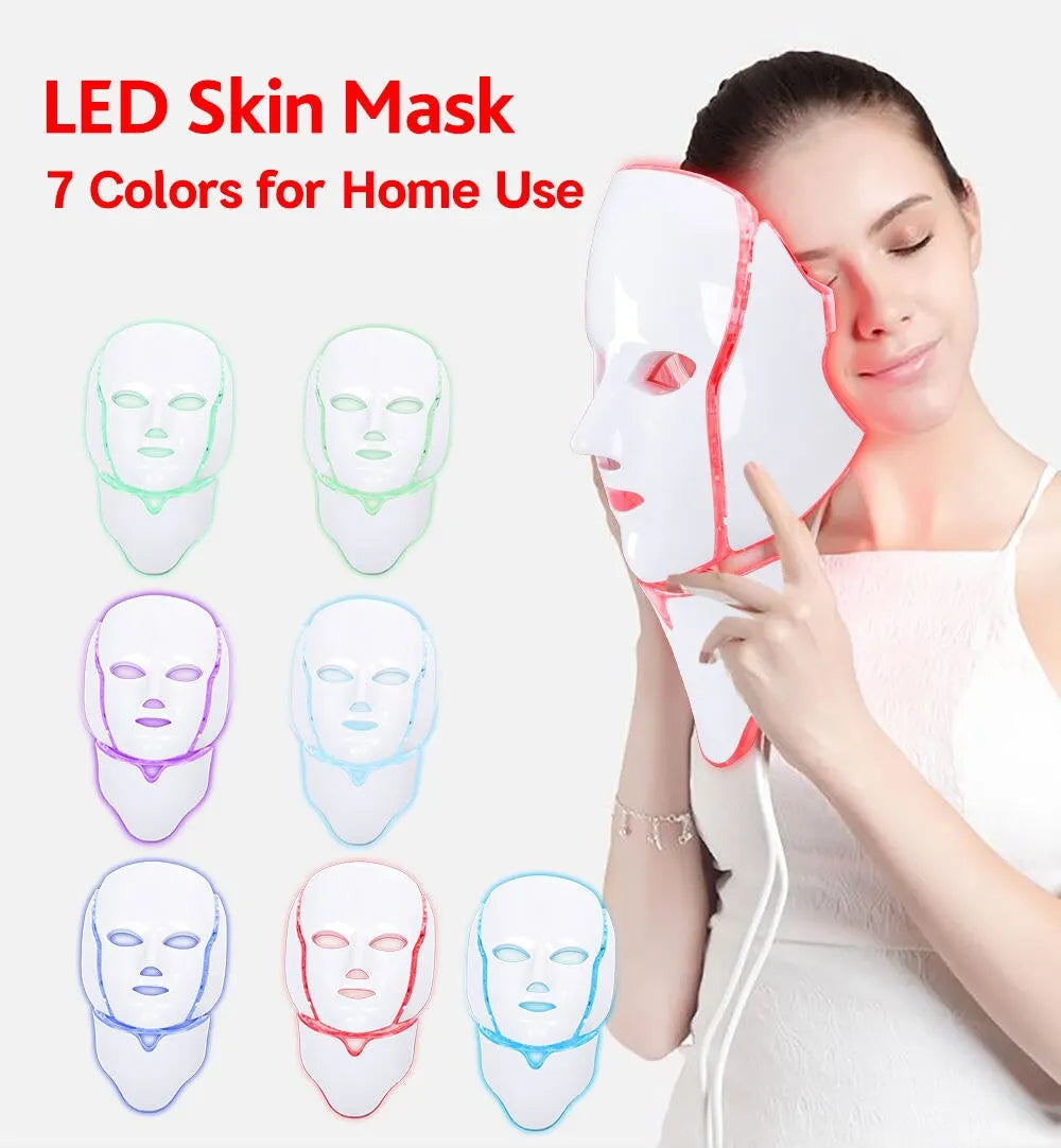 Prime Lifestyle Hub™ - 7 Colors LED Facial Mask