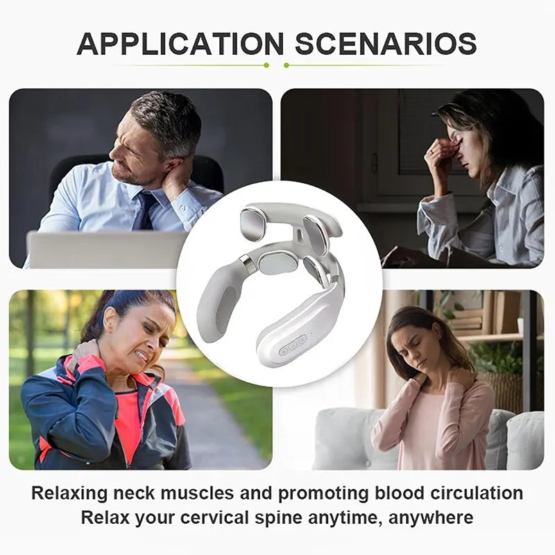 Prime Lifestyle Hub™ - 4 Head Cervical Neck Spine Machine Massage