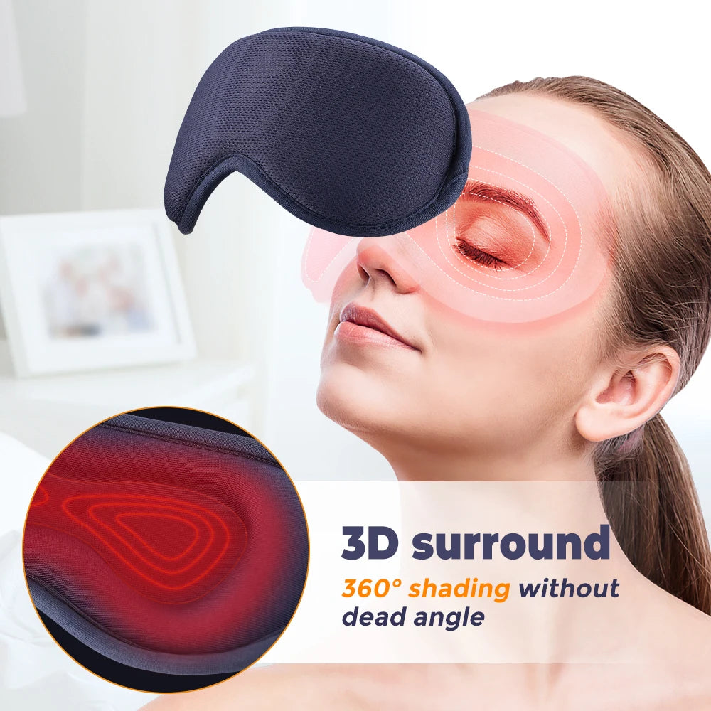 Prime Lifestyle Hub™ -Ultimate 3D Heated Vibration Eye Mask