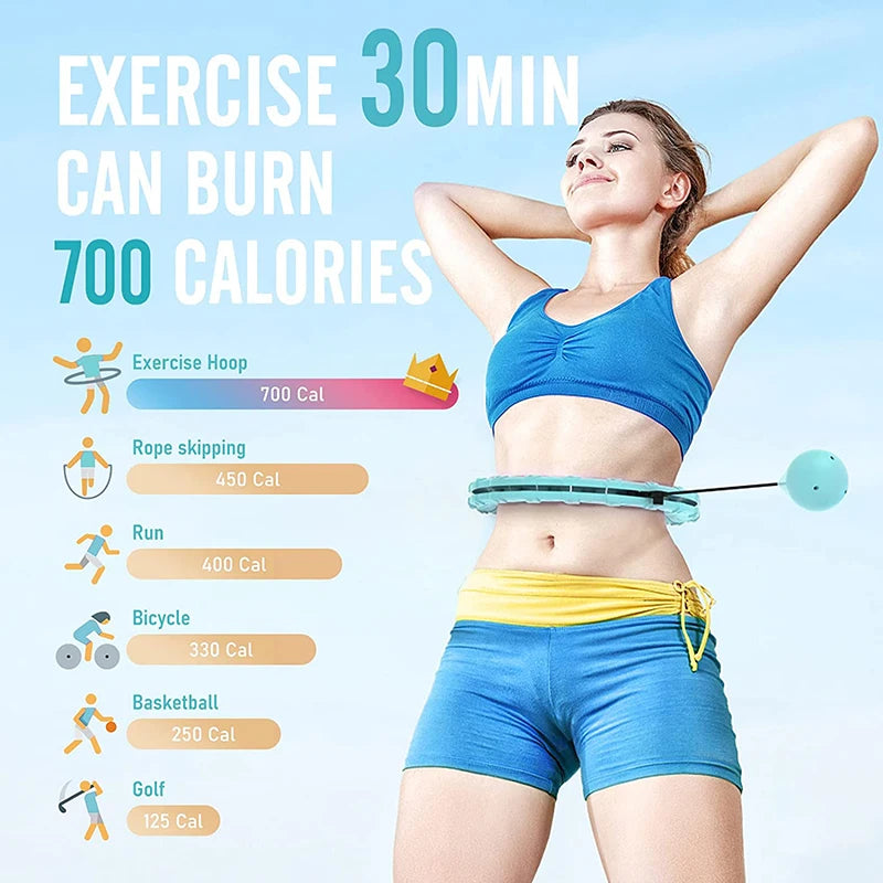 Prime Lifestyle Hub™ - Smart Weighted Hula Hoop