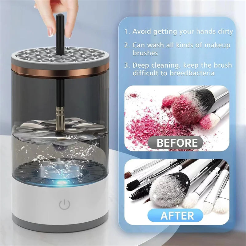 Portable USB Electric Cosmetic Brush Cleaning