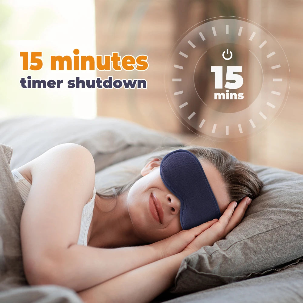 Prime Lifestyle Hub™ -Ultimate 3D Heated Vibration Eye Mask