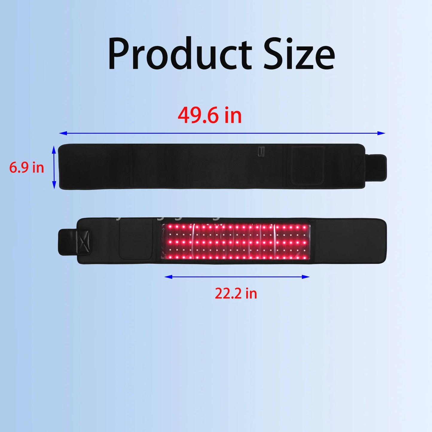Red &Infrared LED Light Therapy Belt