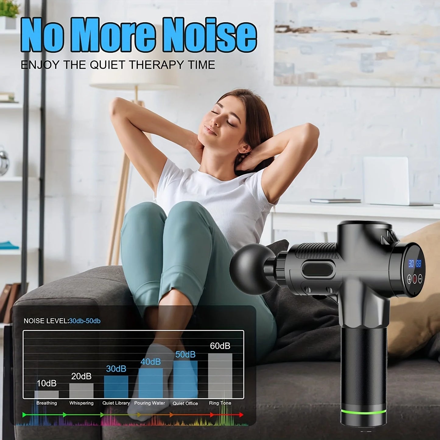 Prime Lifestyle Hub™ - 30 Level Massage Gun