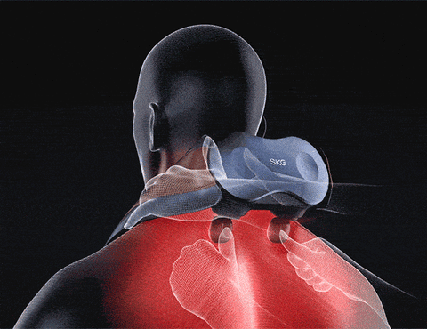 Prime Lifestyle Hub™ -Wireless Neck and Back Massager with Heat and Vibration